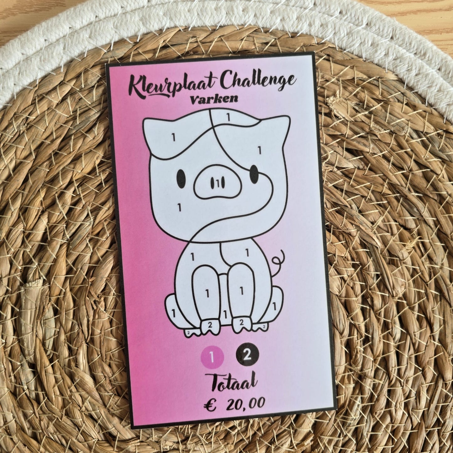 Kleurplaat Challenges