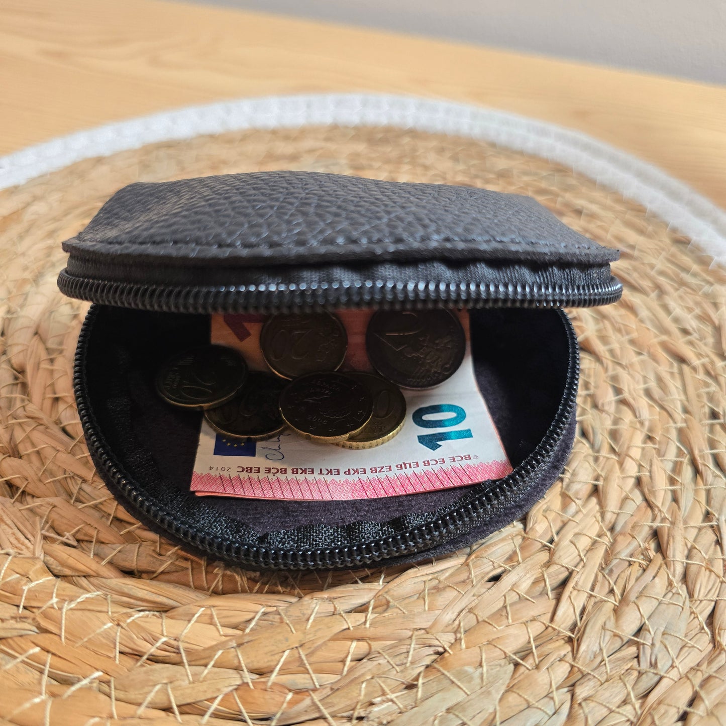 Portemonnees kleingeld met rits