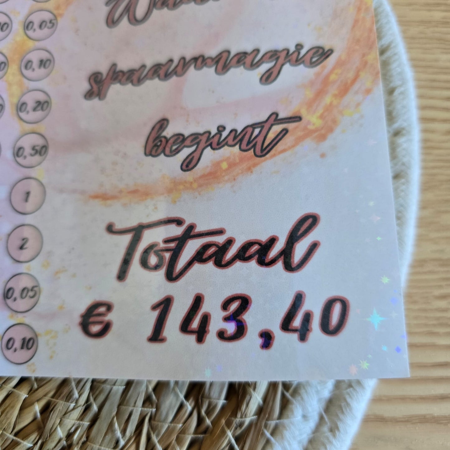 Spaarpot Acryl