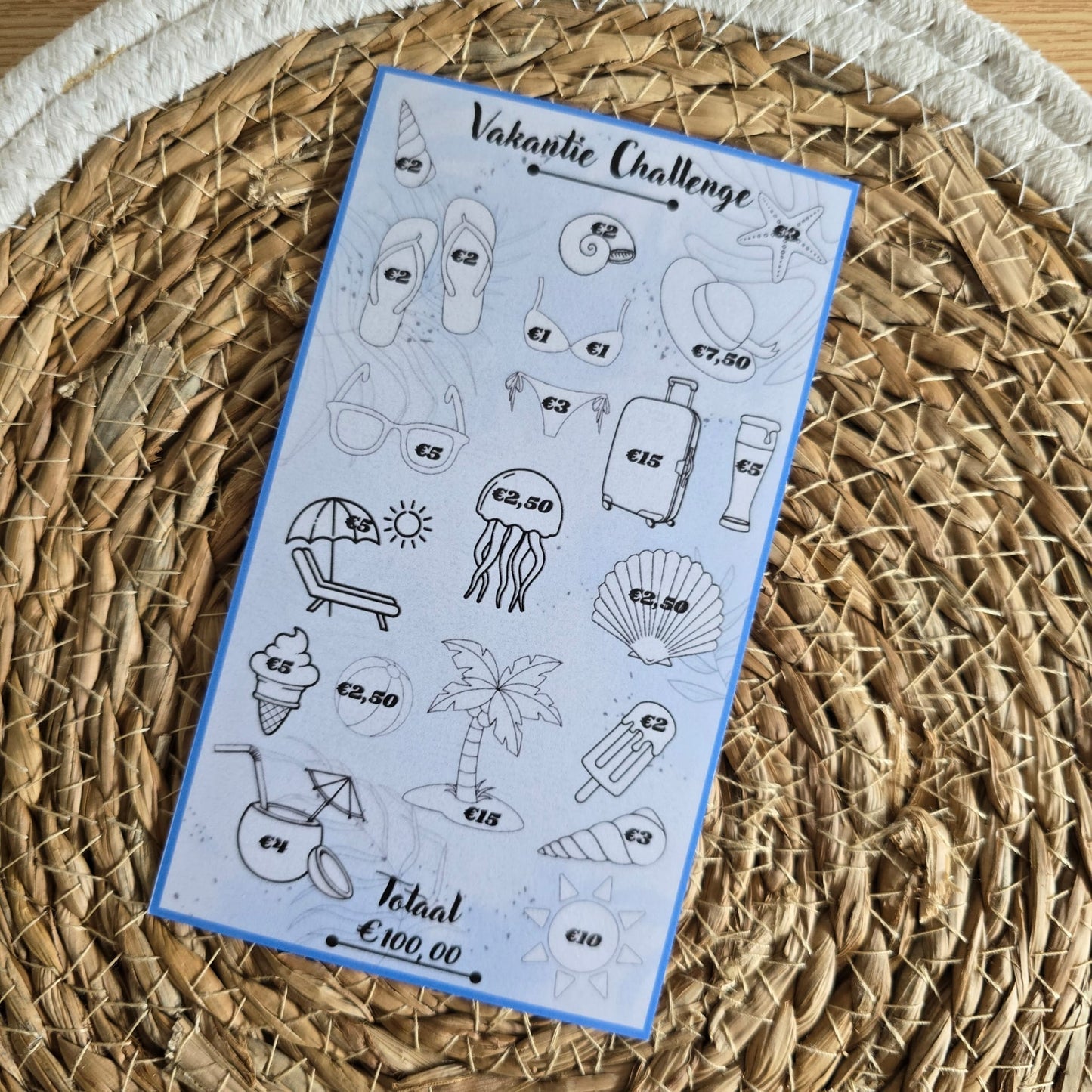 Starterset challenges standaard 160grams papier