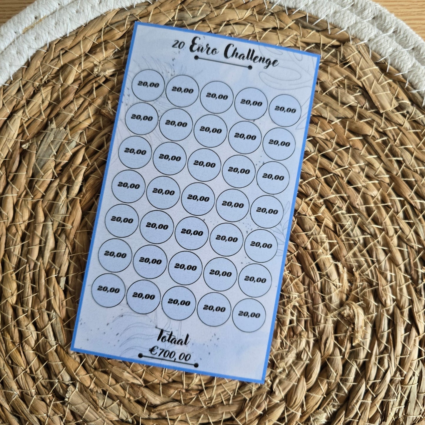 Starterset challenges standaard 160grams papier