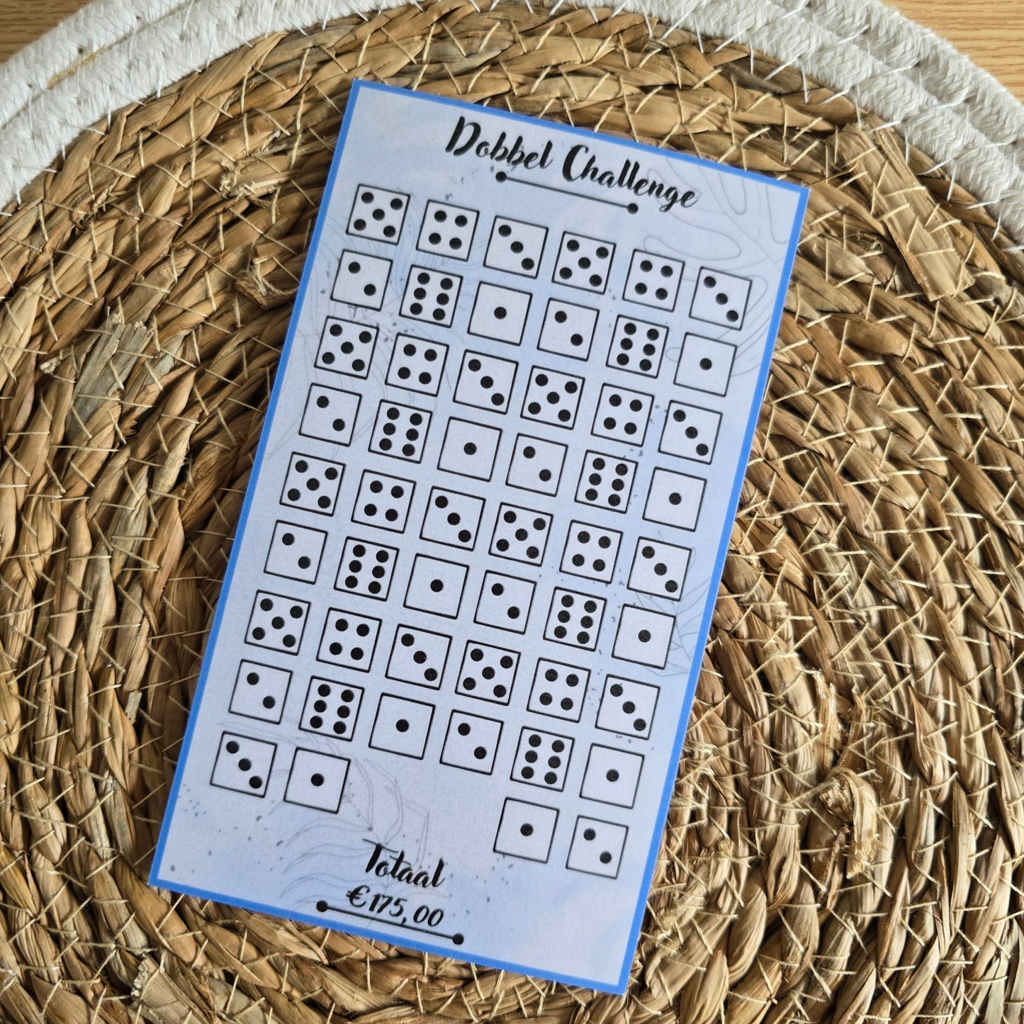 Starterset challenges standaard 160grams papier