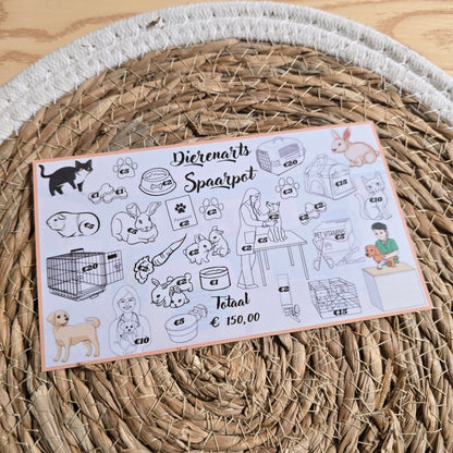 Dierenarts Spaarpot