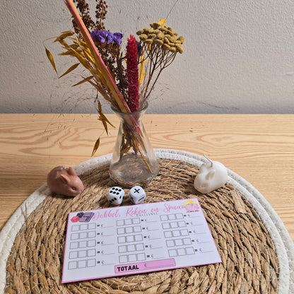 Dobbel, reken en spaar Challenge