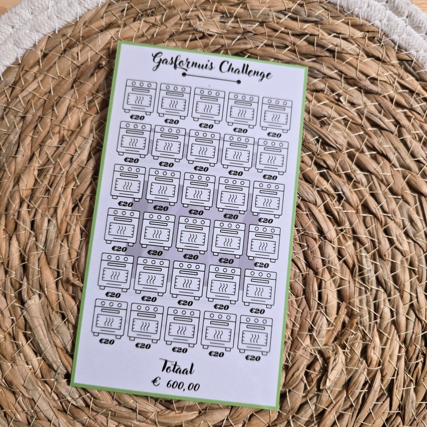 Witgoed/huisraad Challenge