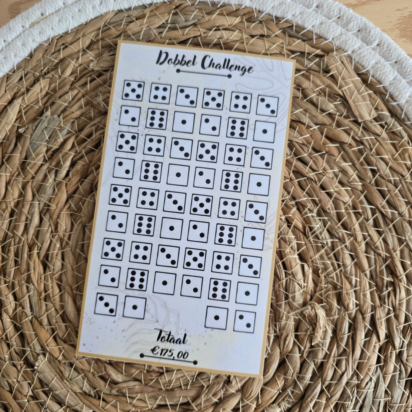 Starterset challenges standaard 160grams papier