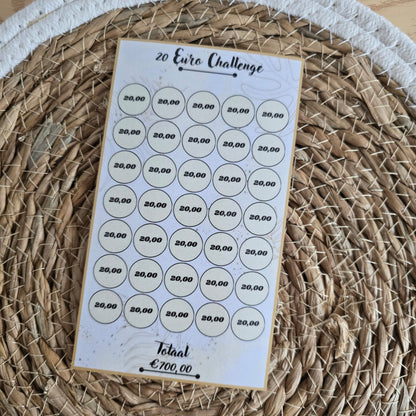 Starterset challenges standaard 160grams papier