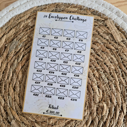 Starterset challenges standaard 160grams papier