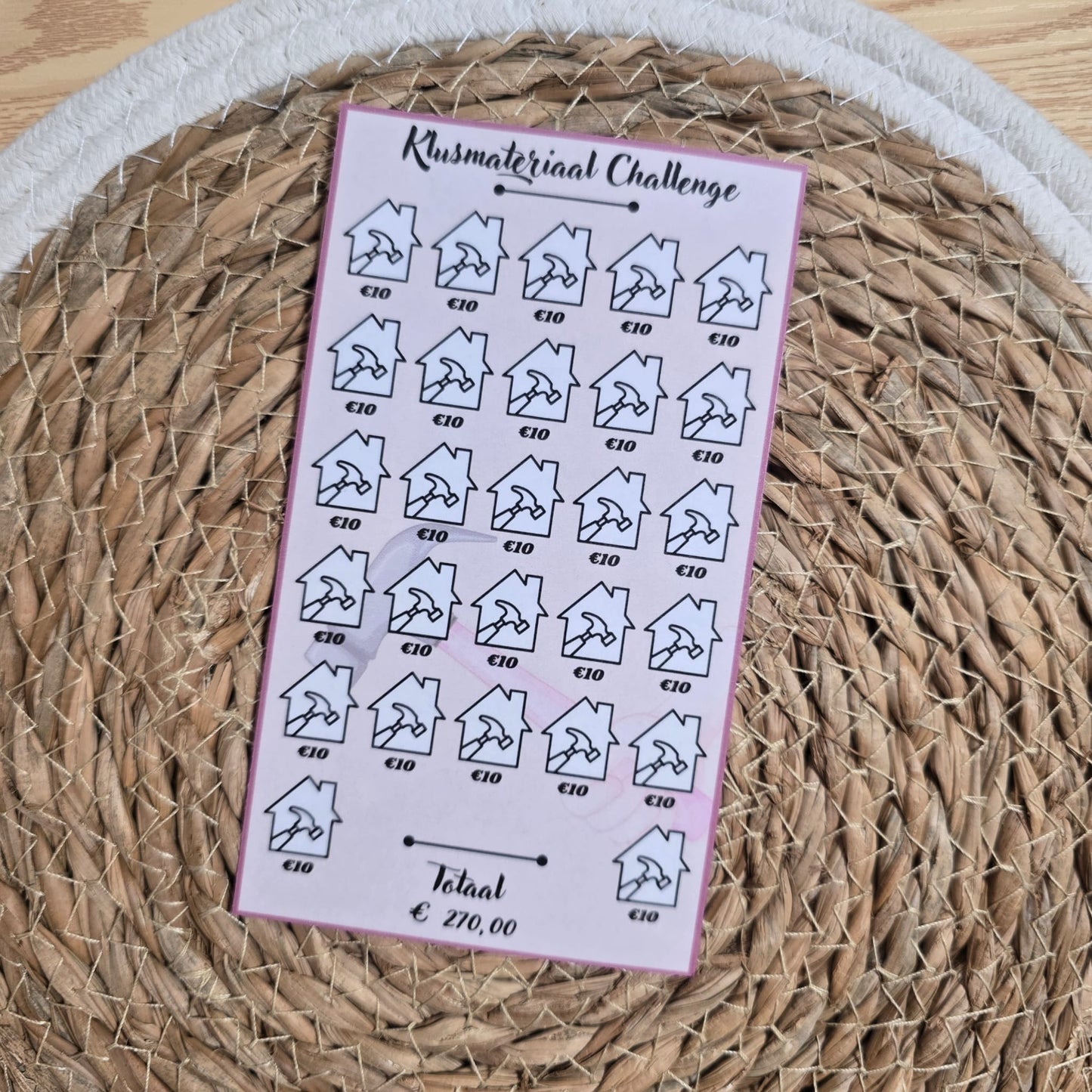 Huisverbouwing/huisinrichting Challenge