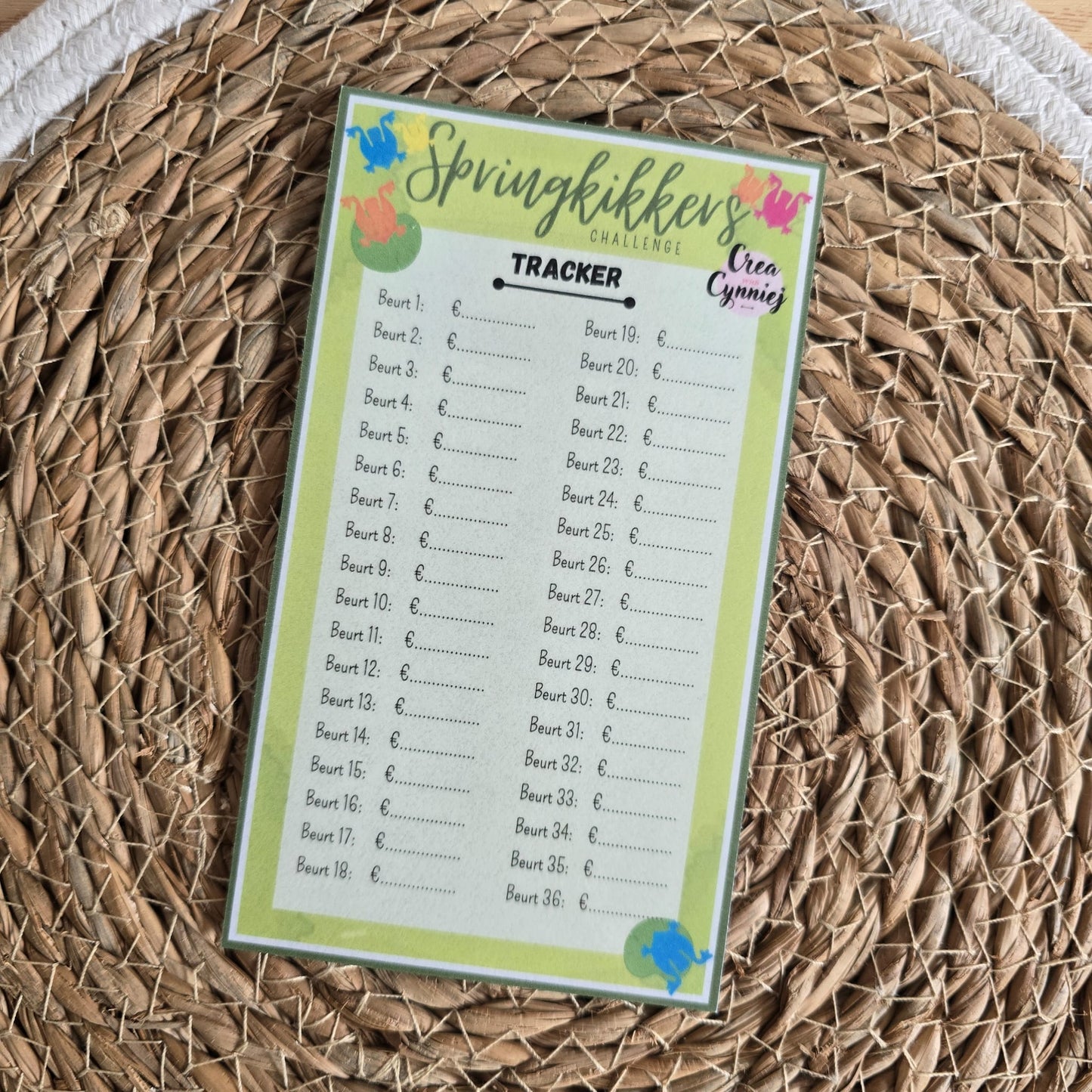 Springkikker Challenge