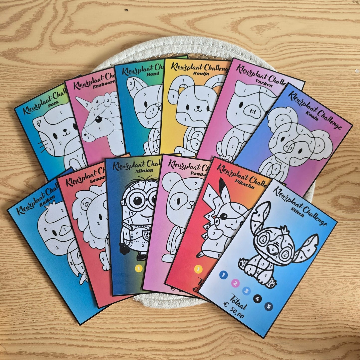 Kleurplaat Challenges