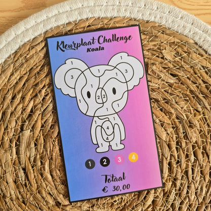 Kleurplaat Challenges