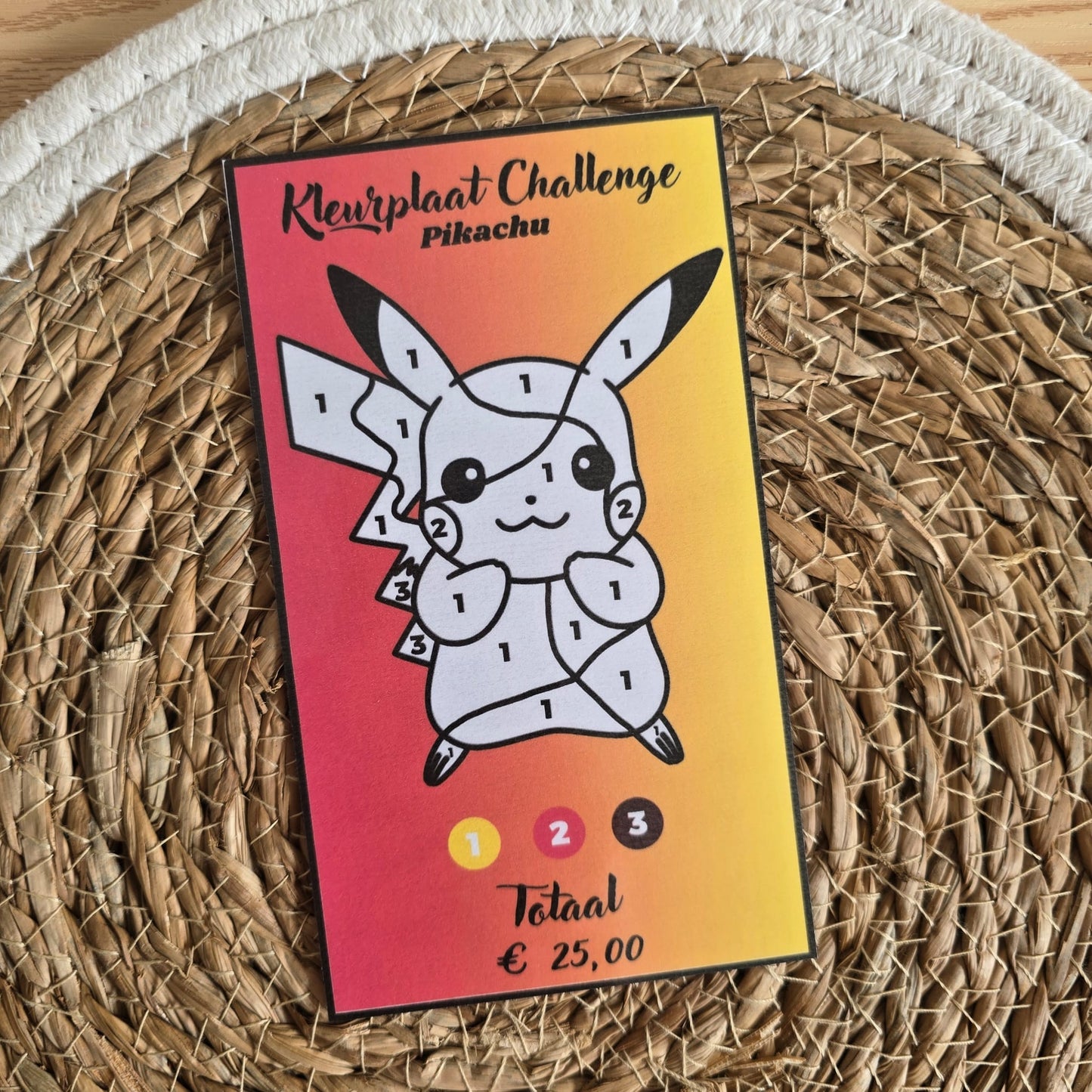 Kleurplaat Challenges
