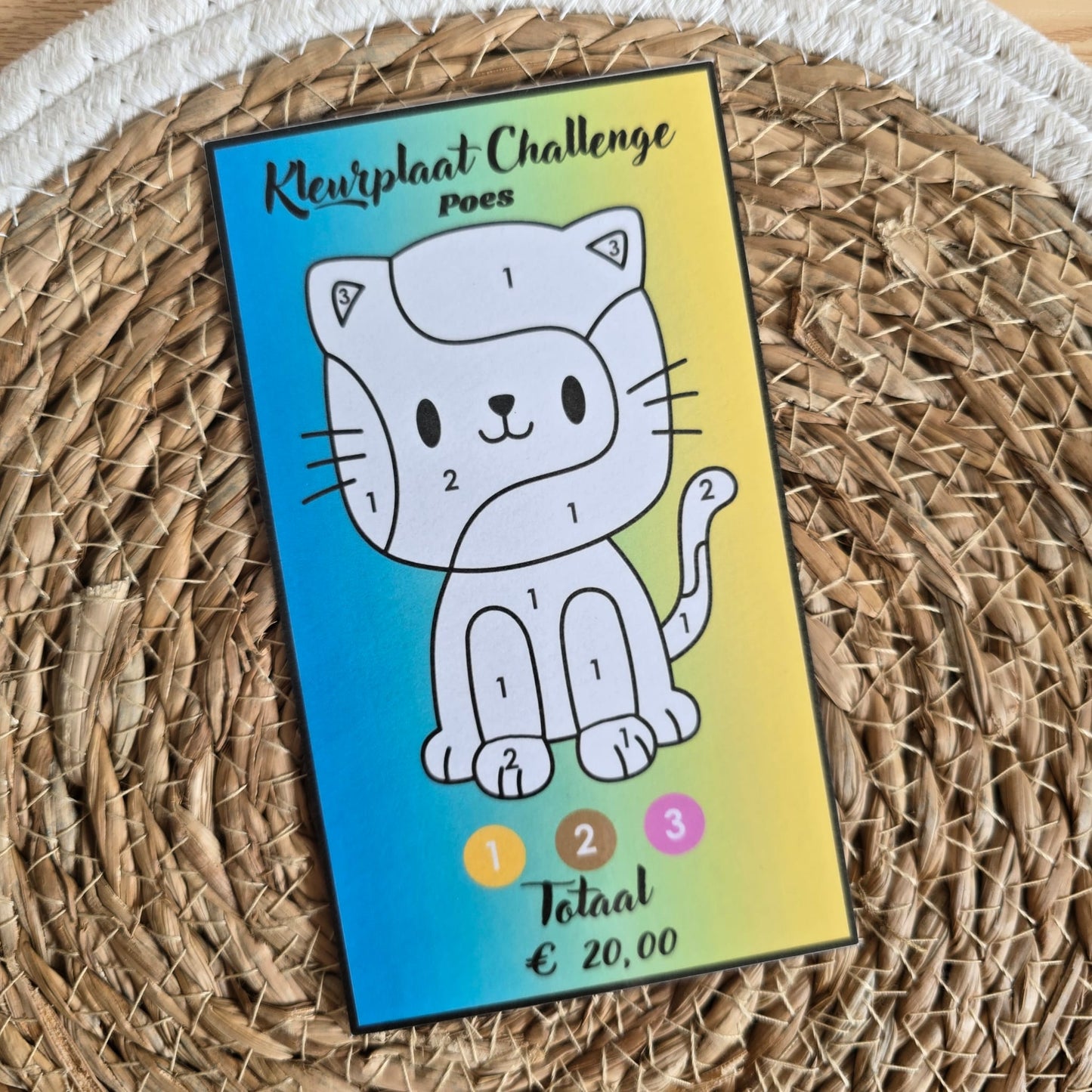 Kleurplaat Challenges