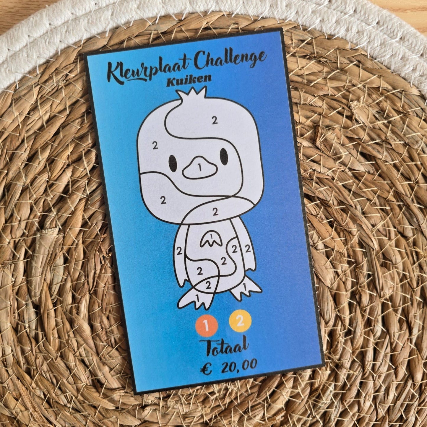 Kleurplaat Challenges