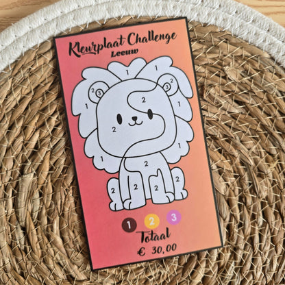 Kleurplaat Challenges