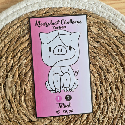 Kleurplaat Challenges