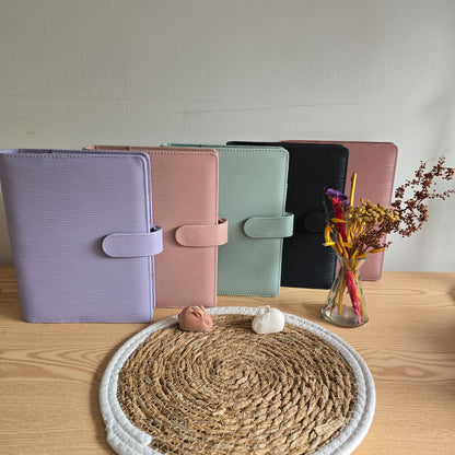 Binder A5 Luxe premium met clipsluiting