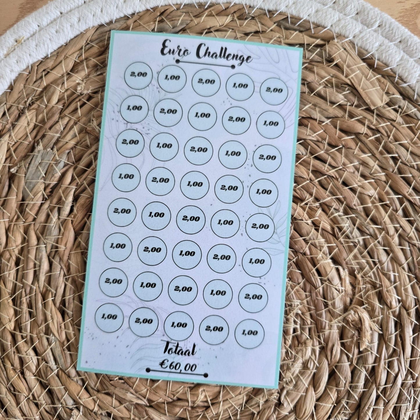 Starterset challenges standaard 160grams papier