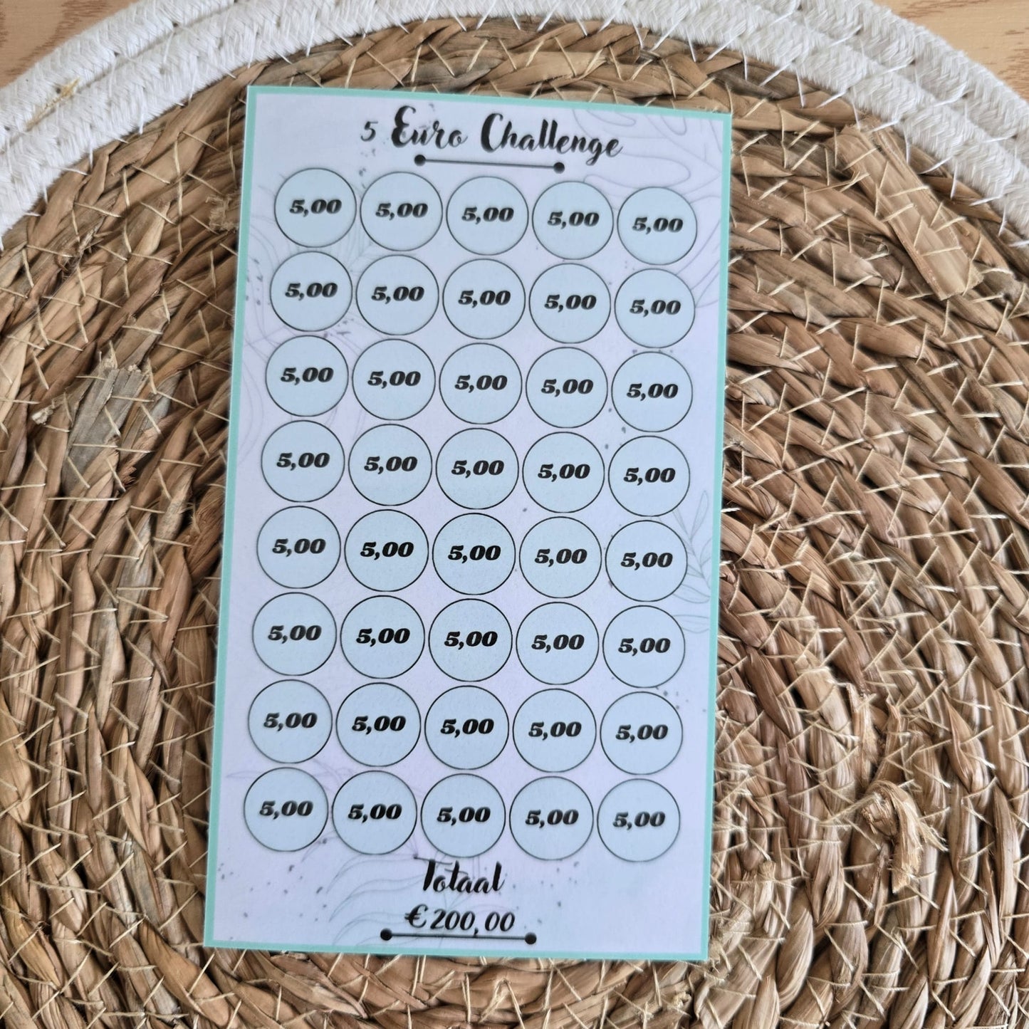 Starterset challenges standaard 160grams papier