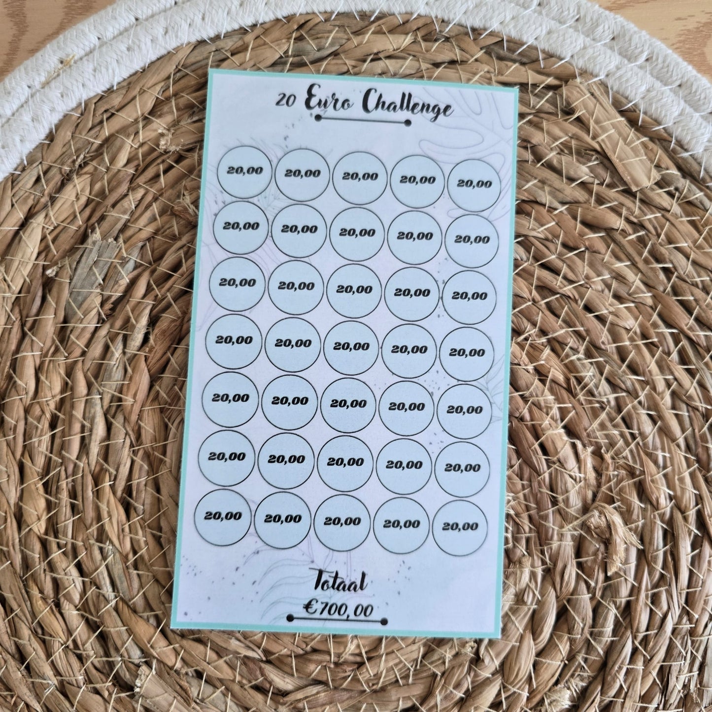 Starterset challenges standaard 160grams papier