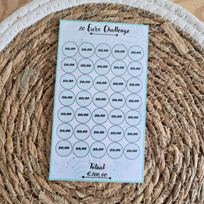 Starterset challenges standaard 160grams papier