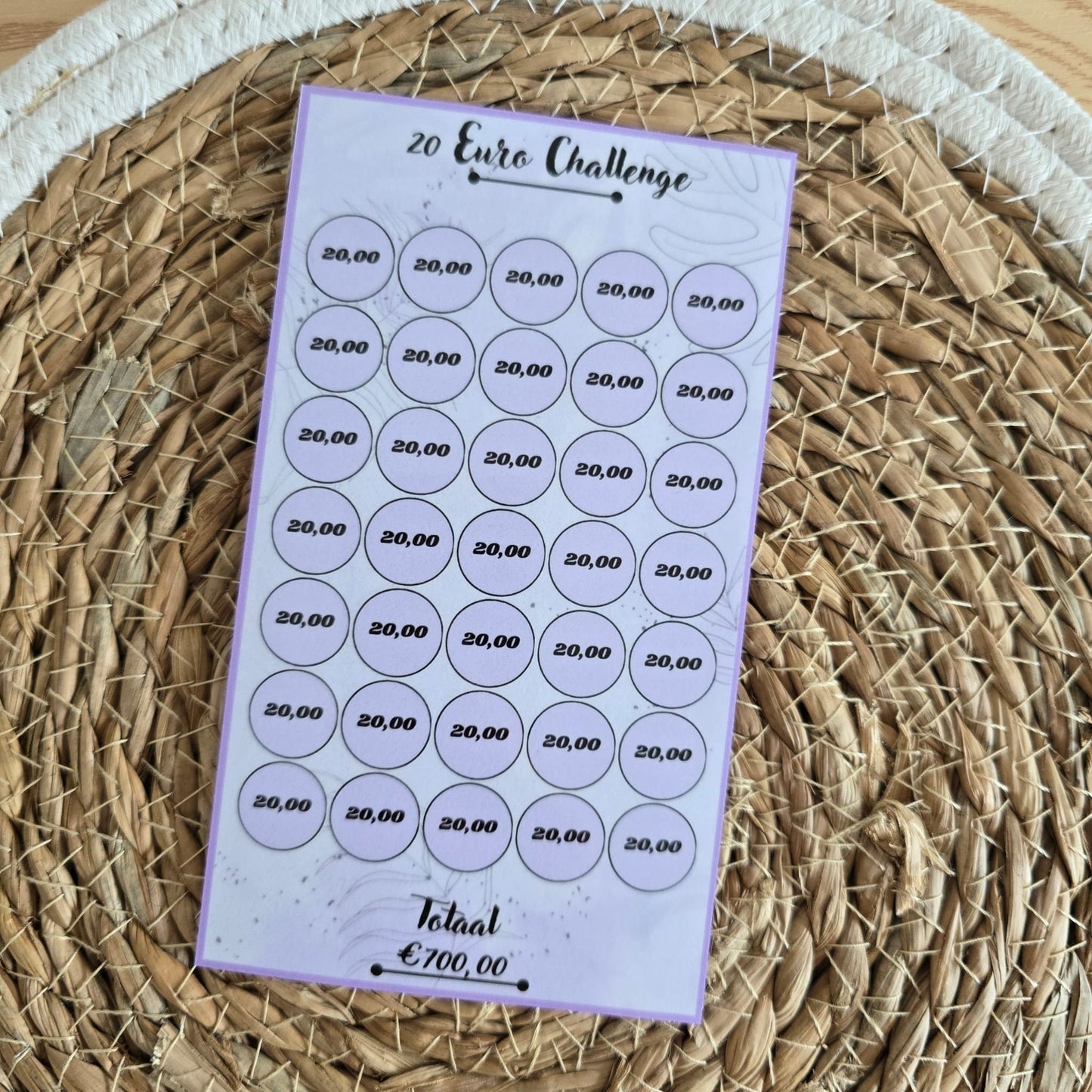 Starterset challenges standaard 160grams papier