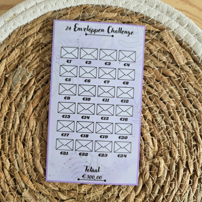 Starterset challenges standaard 160grams papier