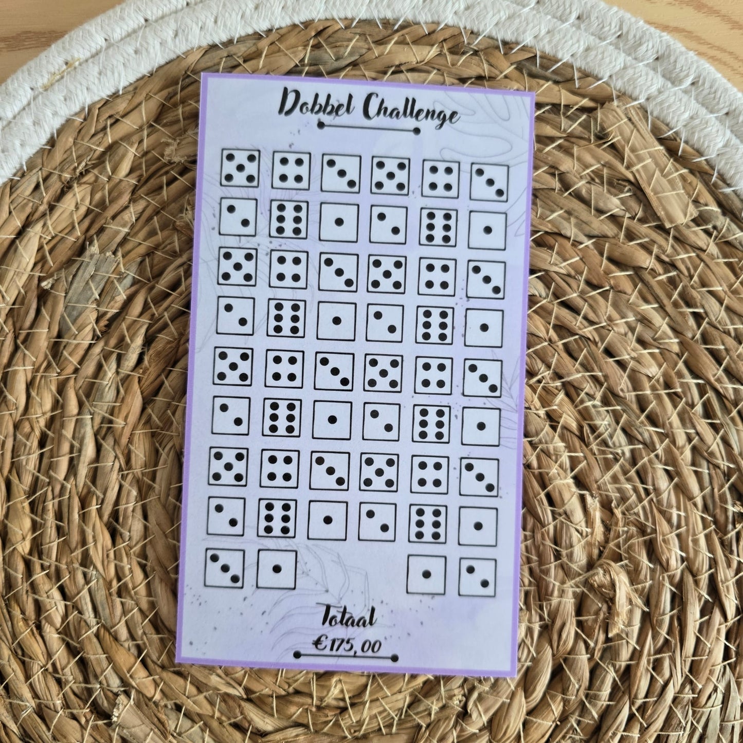 Starterset challenges standaard 160grams papier