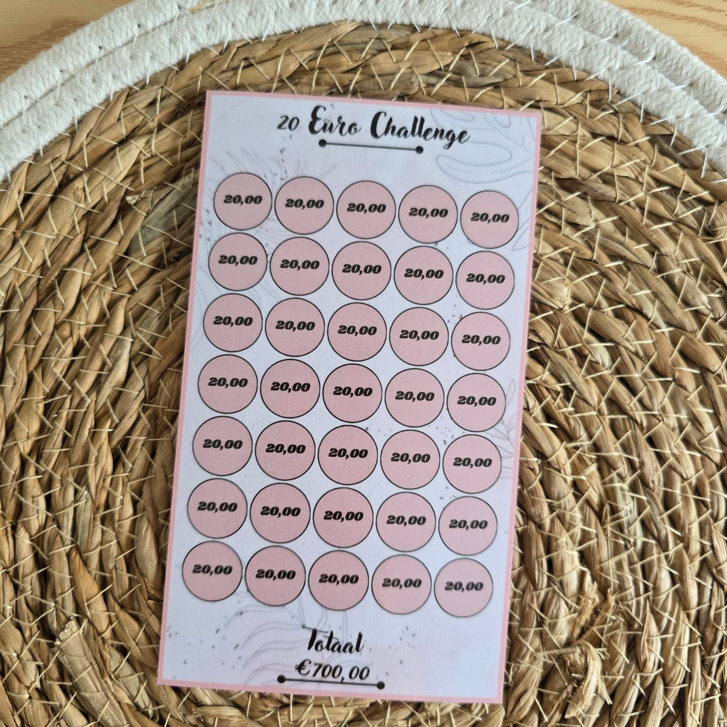 Starterset challenges standaard 160grams papier