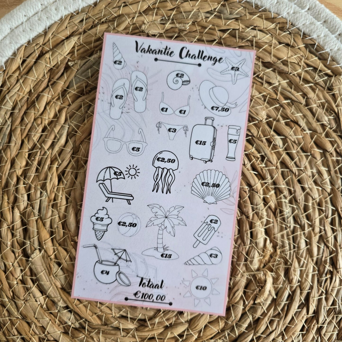 Starterset challenges standaard 160grams papier