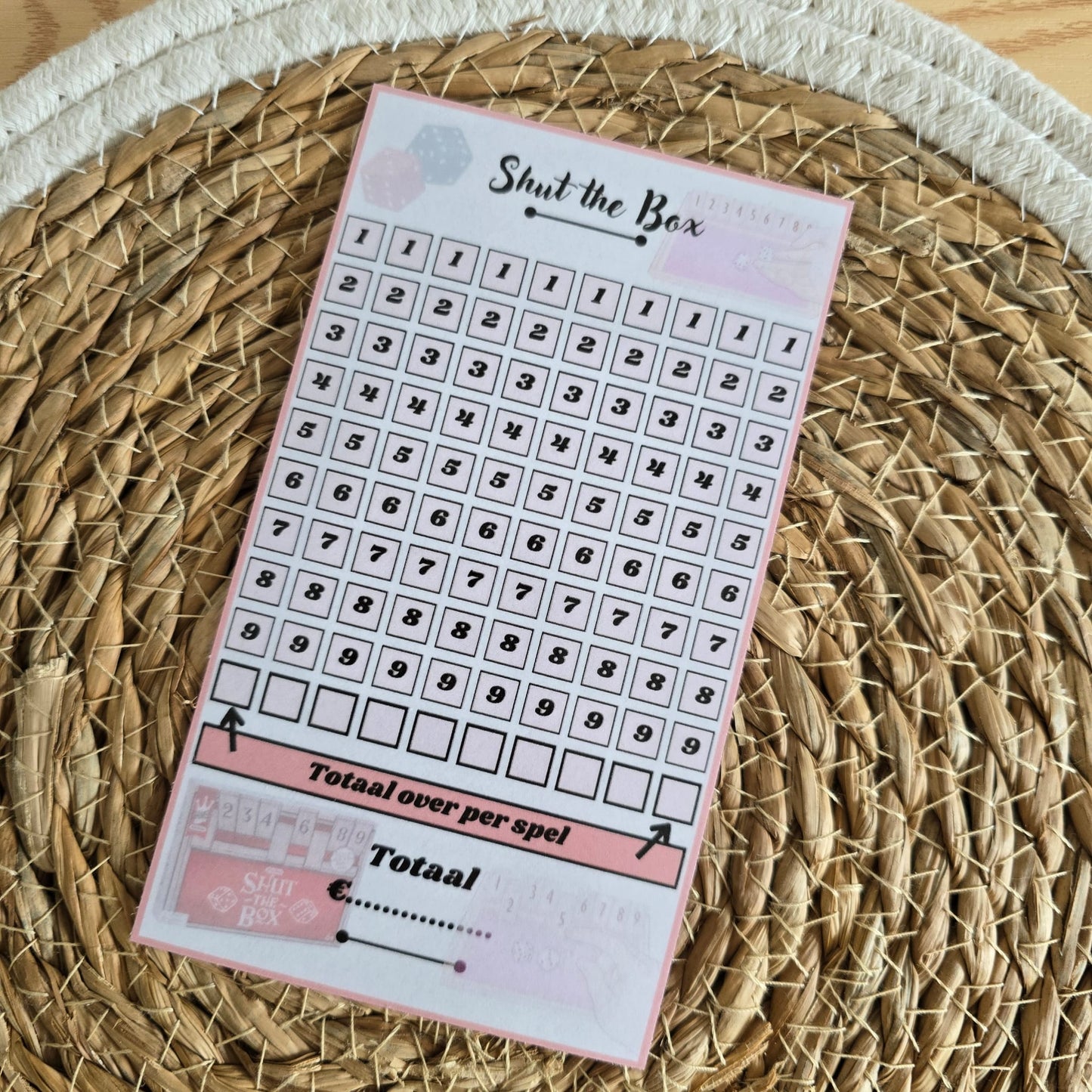 Shut the Box Challenge