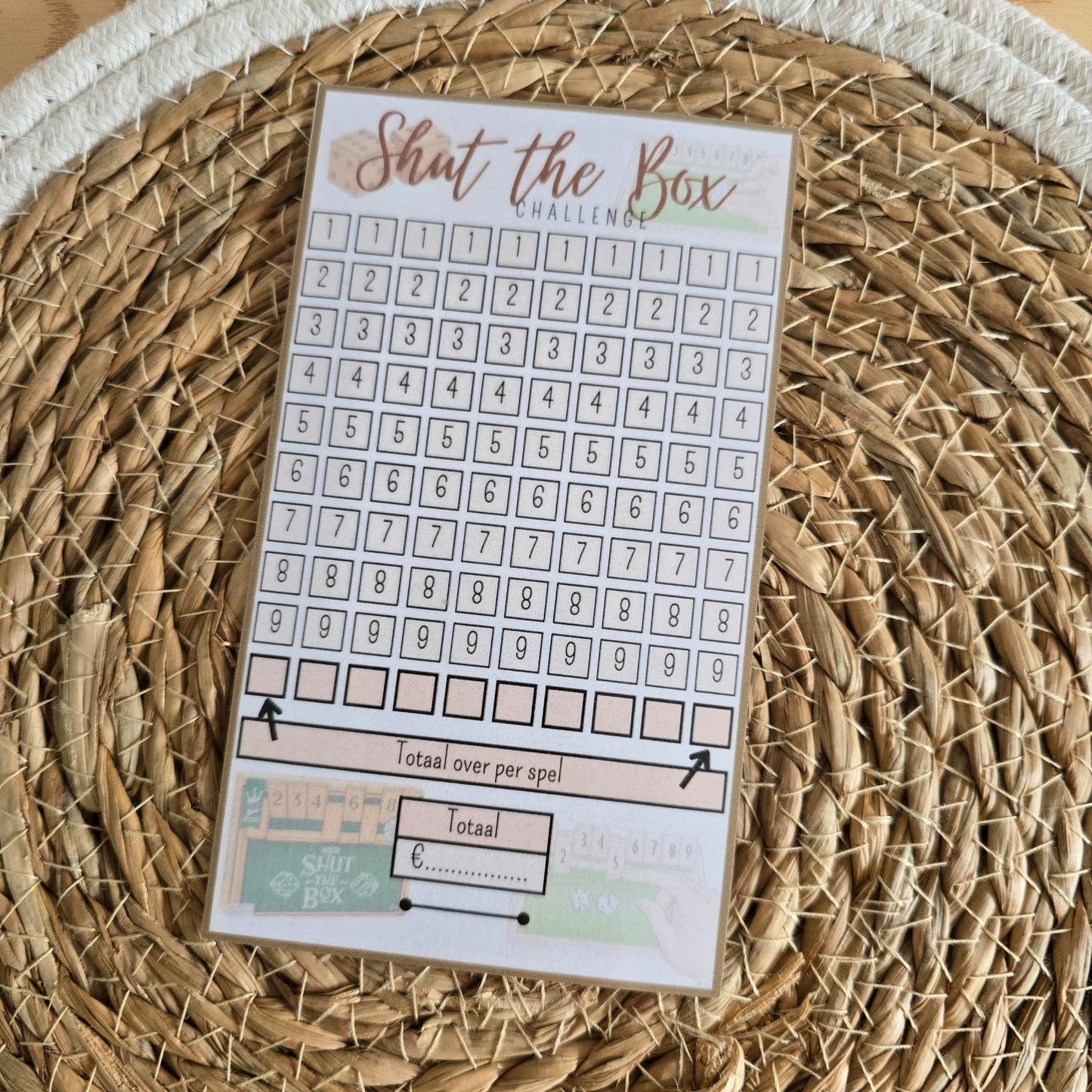 Shut the Box Challenge