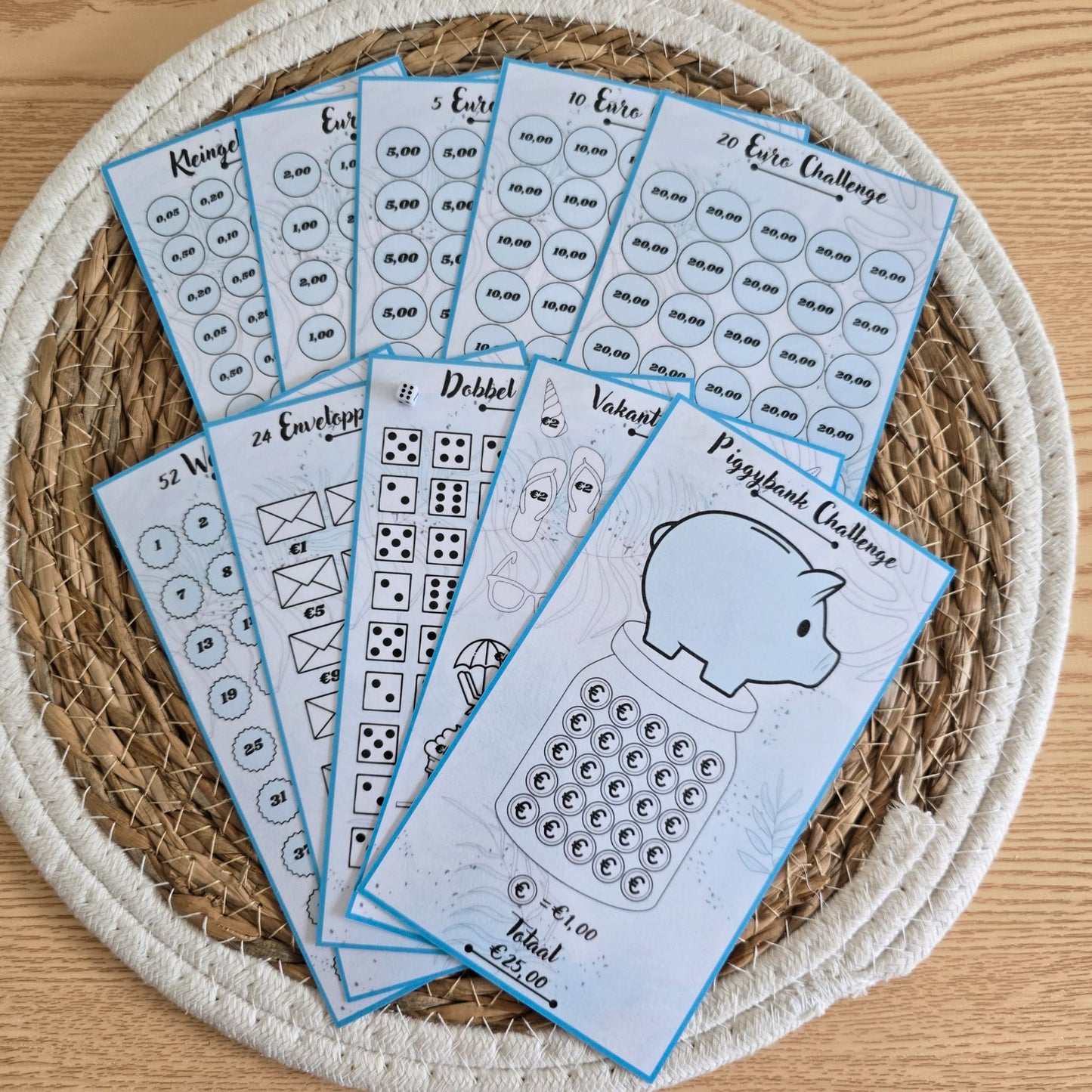 Starterset challenges standaard 160grams papier