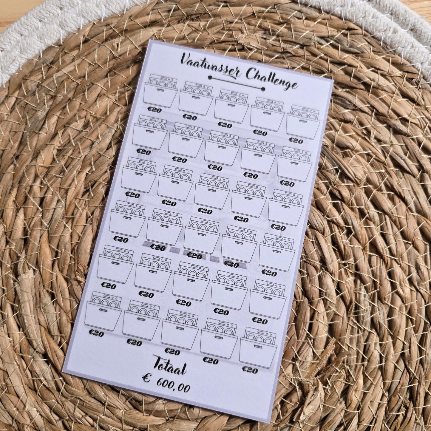 Witgoed/huisraad Challenge