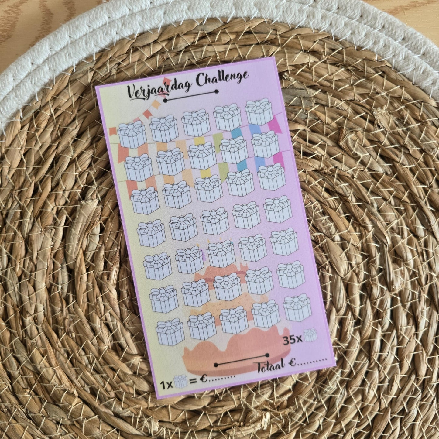 Verjaardags Challenge