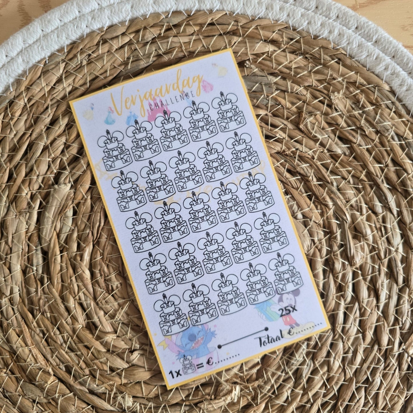 Verjaardags Challenge