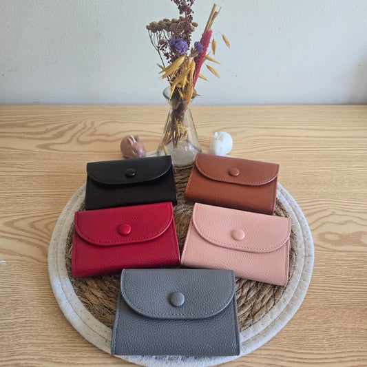 Travel portemonnee vegan leer